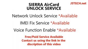 How to Unlock Sierra Wireless MC7700 Modem/Router