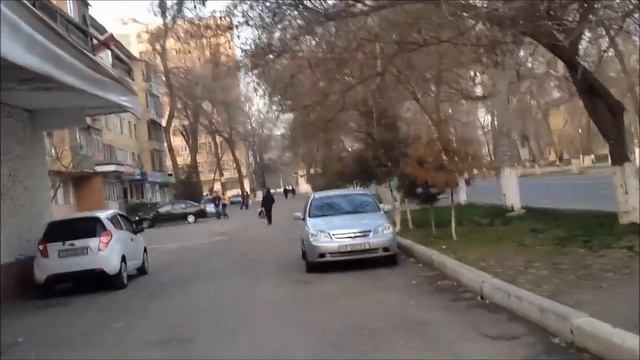 Приятные воспоминания! Прогулка по 18 кварталу массива Чиланзар города Ташкента. Узбекистан