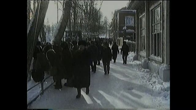 1993 год. Ханты-Мансийск. Центральный гастроном. смотреть онлайн