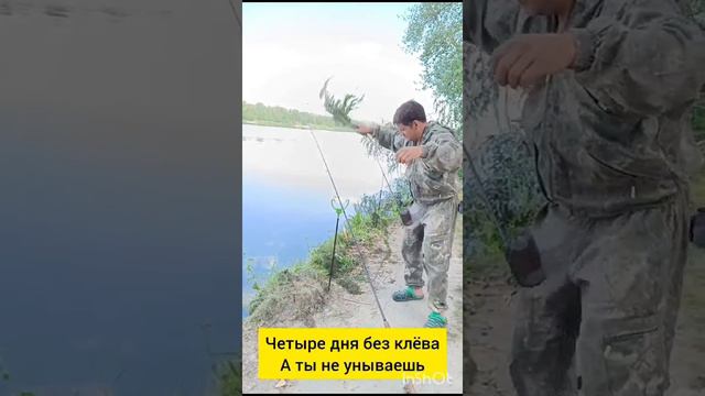 Когда рыба не ловится... готов на всё