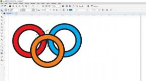 Olympic Logo Design in CorelDraw - Learn CorelDraw 2019 Tutorial in Hindi