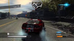 Ford Mustang Shelby GT500 vs Camaro SS уход от копов дрифт и гонки на легендарных масл каров,
