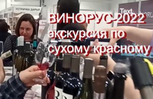Экскурсия по сухому красному - дегустируем на Винорус-2022