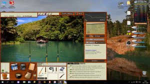 рр3 Борнео крестьянские домики и у порома