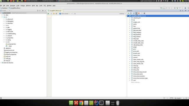 Урок Java 186: JDBC 4: Как подключиться к MySql из Intellij Idea смотреть онлайн