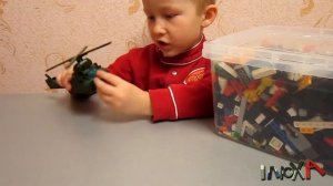 Моя самоделка LEGO: вертолёт. My homemade LEGO: helicopter
