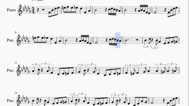 Piano Sheet Music: How to play Take Five by Dave Brubeck смотреть онлайн