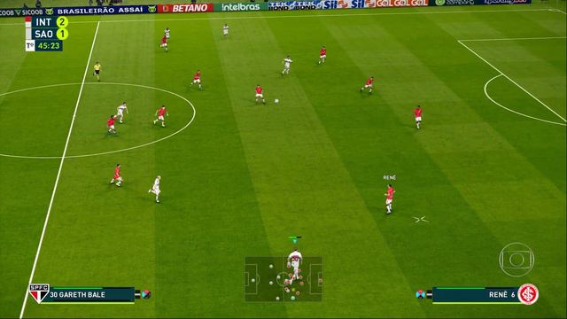 INTERNACIONAL X SAO PAULO {BRASILEIRÃO 4ª RODADA} PES 2021 Patch BMPES 9.99c Master League смотреть онлайн