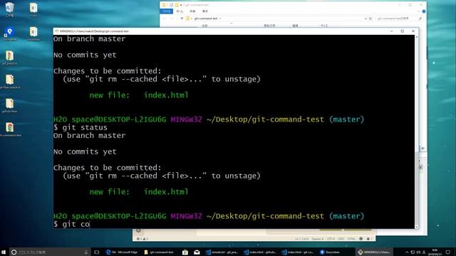 Git+GitHub入門 #09：コマンドラインで Gitを操作しよう ① смотреть онлайн