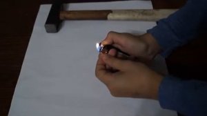 Что будет если нагреть кремень и бросить