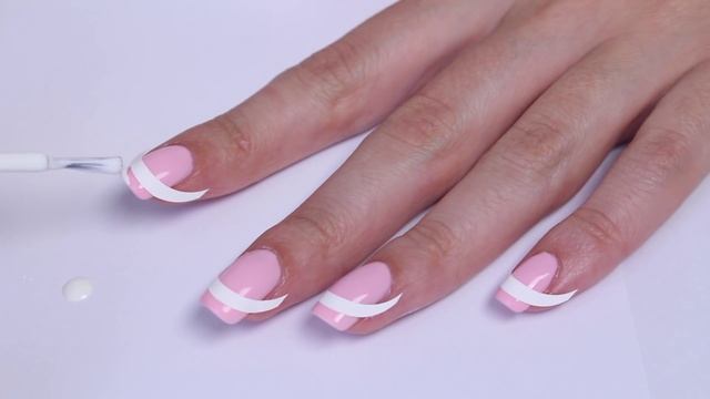 Модный Френч ✩ Стильный Французский Маникюр Пошагово #Tattocika смотреть онлайн