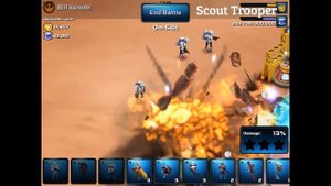 Star Wars: Commander - Barracks Units of Galactic Empire