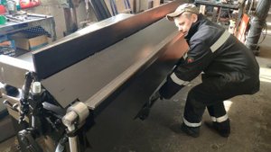 Бюджетный листогиб гнет 1,6мм / 2550мм. Вес 650кг