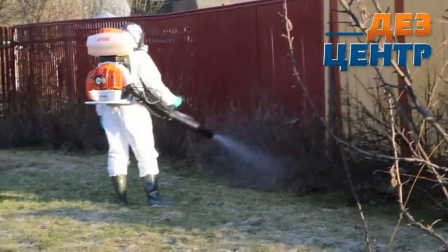 Уничтожение клещей, и комаров! Акарицидная обработка от клещей на участке территории в Хабаровске! смотреть онлайн