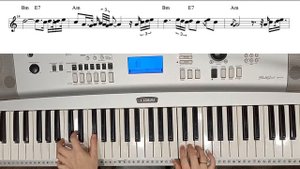 Malibu dreams саксофон на синтезаторе по нотам