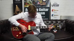 D'Angelico Excel 59 Trans Cherry Electric Guitar - Demonstration And Reasons To Buy | Rimmers Music