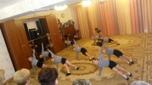 Танец силачей. 2014 год. Детский сад 474.