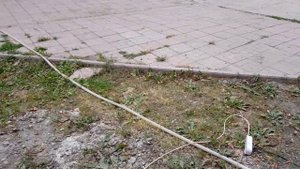 Поставили забор - делаем тротуарной плитку