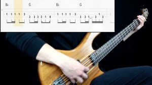 Nirvana - In Bloom (Bass Only) (Play Along Tabs In Video)