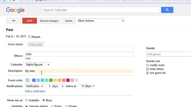 Create Calendar Events By Submit Google Form