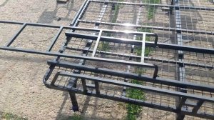 Багажник на крышу с выдвижной лестницей (УАЗ, ГАЗель, Соболь)
