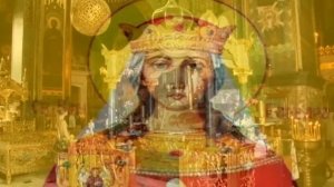 ТРОПАРЬ И КОНДАК СВЯТОЙ ВЕЛИКОМУЧЕНИЦЕ ВАРВАРЕ.