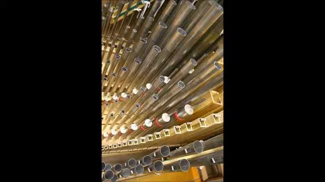 Ahlborn-Galanti Flute Samples on the Drake Series Organ (Conical Flute and Harmonic flute) смотреть онлайн