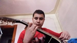 Подмосковные вечера  на гитаре соло