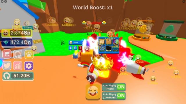 СТАЛ САМЫМ ВЕСЕЛЫМ И ПРОШЕЛ ИГРУ ЗА 10 МИНУТ! СИМУЛЯТОР ВЕСЕЛЬЯ! ROBLOX смотреть онлайн