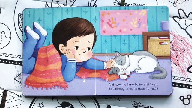 Папа читает Кларе книжку на ночь - колыбельная сказка на ночь на английском - bed time story смотреть онлайн