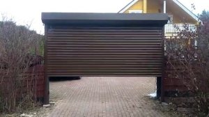 Рольставни... для гаража, въезда на территорию