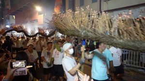 Hong Kong Night Street View 4K - Tai Hang Fire Dragon and Victoria Park Lantern Displays