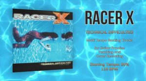 RACER X - Technical Difficulties - 90% Tempo (118 BPM) Backing Track