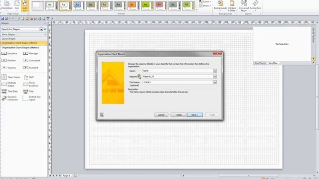 Microsoft Visio 2010 Mastering Series Video 22 Organisation Chart Wizard смотреть онлайн