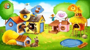 Веселая Ферма мульт Игра для Детей | Ухаживаем за Домашними Животными