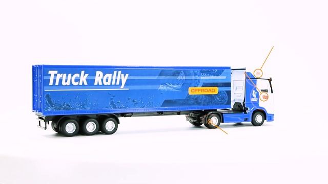 Машина металлическая с функциями "свет" или "звук" KAMAZ, Технопарк KAMAZCARGO-37SL-RD смотреть онлайн