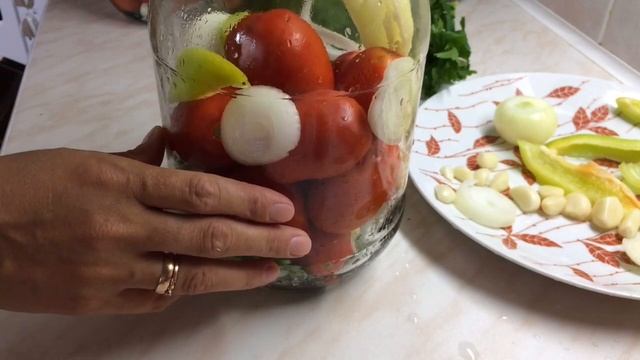 Маринованные Помидоры на зиму Вкусный Рассол для помидор Рецепт