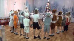 Новогодний утренник "Новогодние приключения" подготовительная группа. Воспитатель: Мезрина А.В.