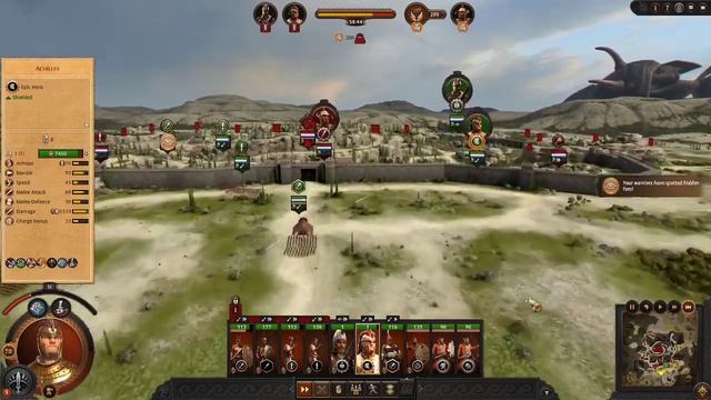 STEPPING INTO THE LEGEND! Total War: Troy Mythos – Achilles the Living Legend #1 смотреть онлайн