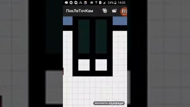 Рисуем по клеточкам часть первая ( мишка или мышка как скин майнкрафт) смотреть онлайн