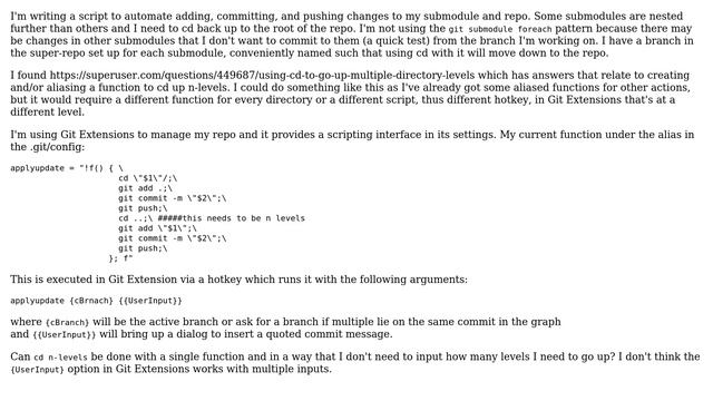 Is it possible to cd to an ancestor within a directory tree without knowing how far up I need to... смотреть онлайн