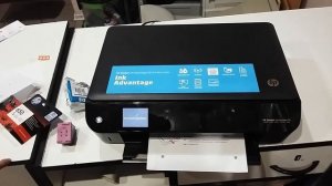 HP DeskJet 4515 Принтер не печатает или печатает с полосами Обзор