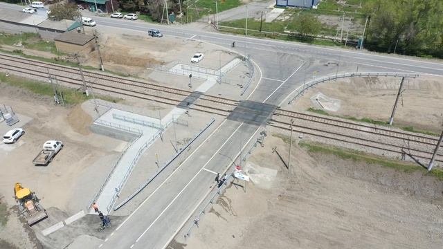 Железнодорожный переезд открыли в Магарамкентском районе