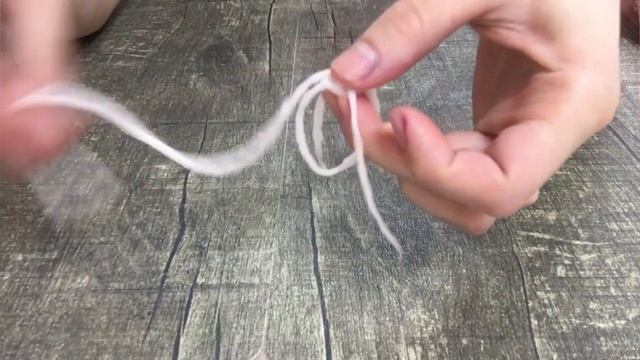 Корзинка из ваты / аксессуар для ватной игрушки / миниатюра из ваты