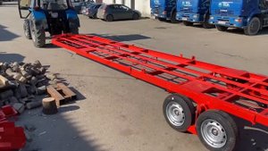 Транспортировка широкозахватных пропашных сеялок