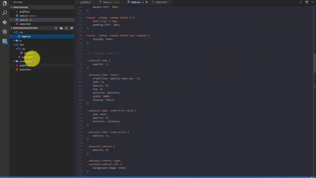 الدرس السابع: طريقة عمل minify لملفات الcss بأستخدام الGulp смотреть онлайн