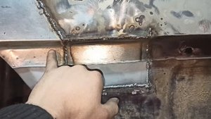 Ремонт задних арок. Навожу блеск. Opel Omega B 1994 г.в.