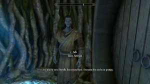 The Elder Scrolls V: Skyrim - Talvas Falls Down Tel Mithryn As I Enter