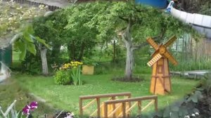 Декоративная мельница своими руками, как украшение дачного дизайна