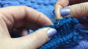 Как я сшиваю изделие на плечах/Декоративный шов